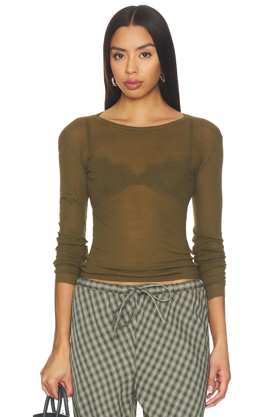 WAO Crew Neck Long Sleeve Tee