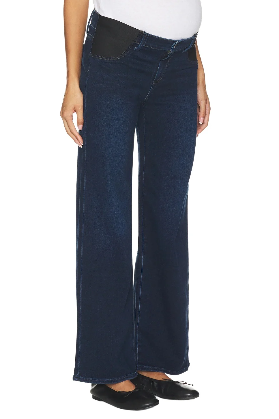 PAIGE Anessa Maternity Wide Leg Jean