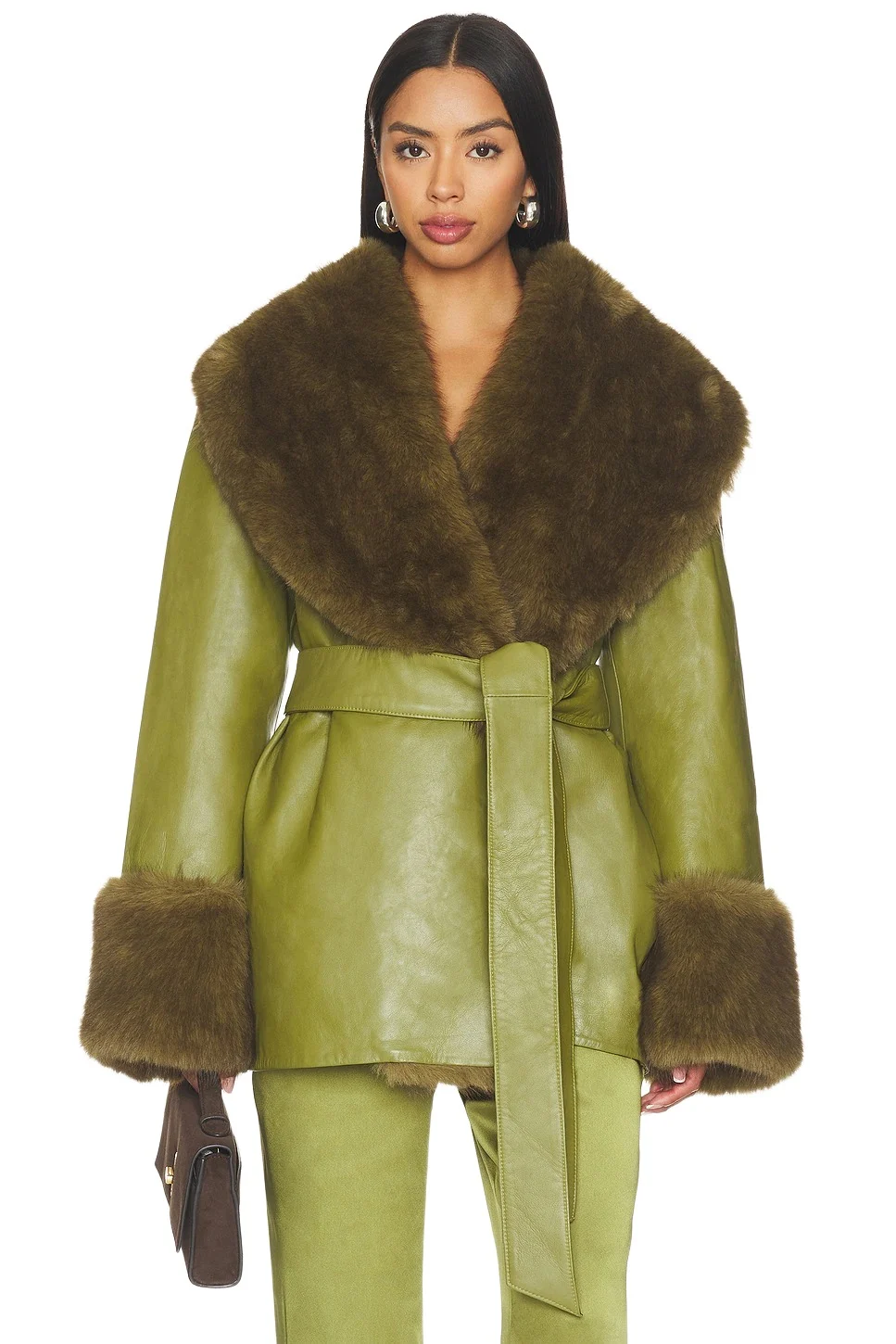 SEROYA Daly Leather Coat