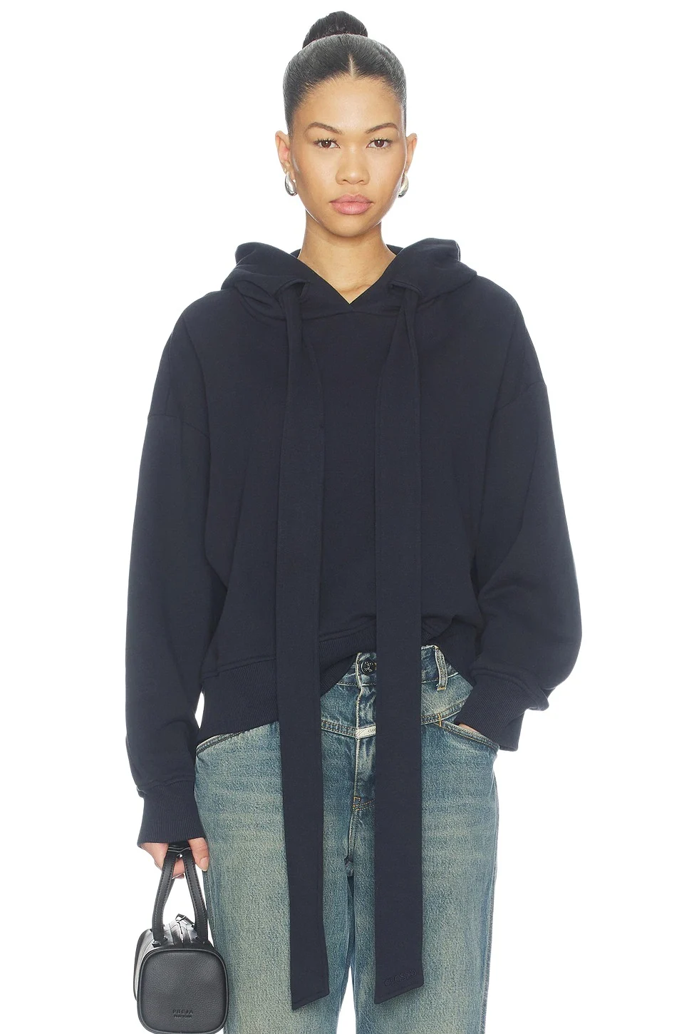 Closed Bow Tie Hoodie