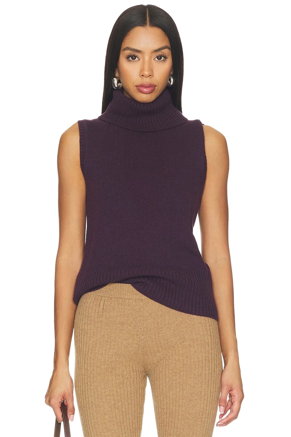 Mazzy Cashmere Shell Sweater