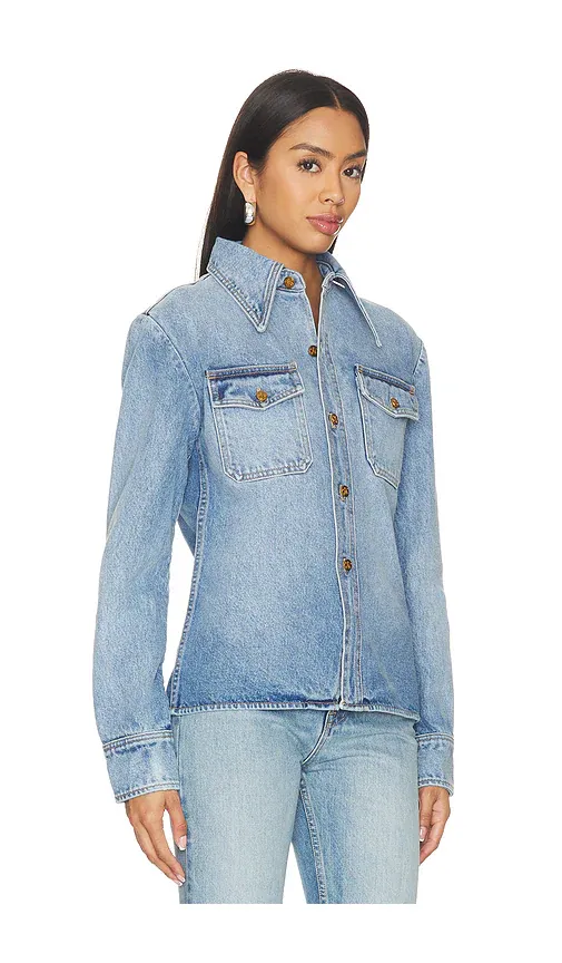 Willy Chavarria Chente Denim Shirt | Thumbnail 2 Willy Chavarria Chente Denim Shirt | Thumbnail 2
