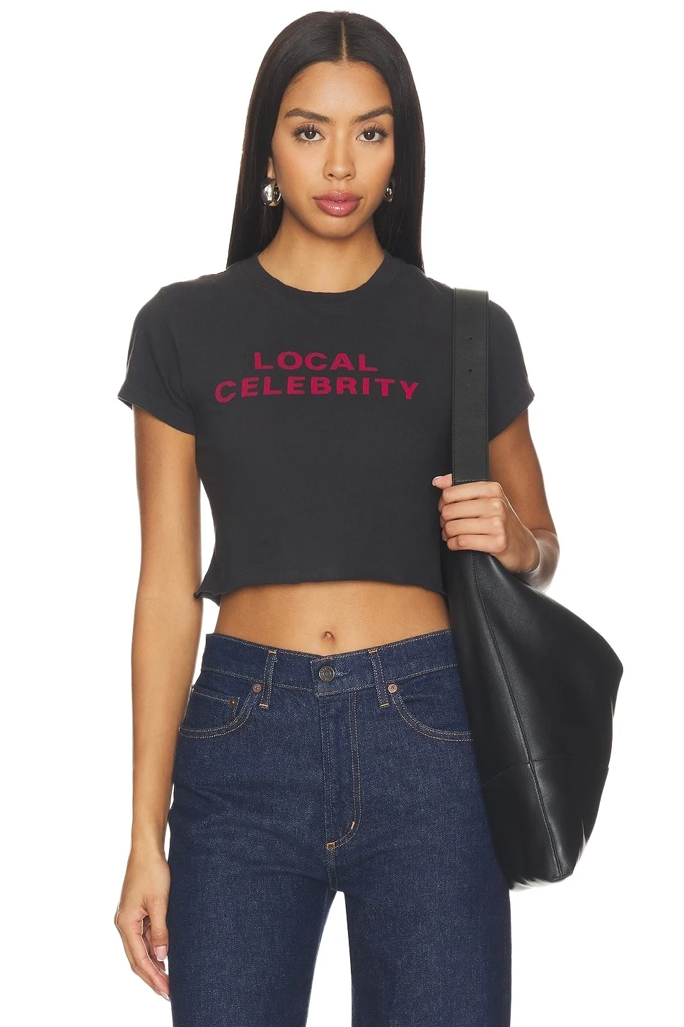 Cropped 60s Slim Tee Local Celeb