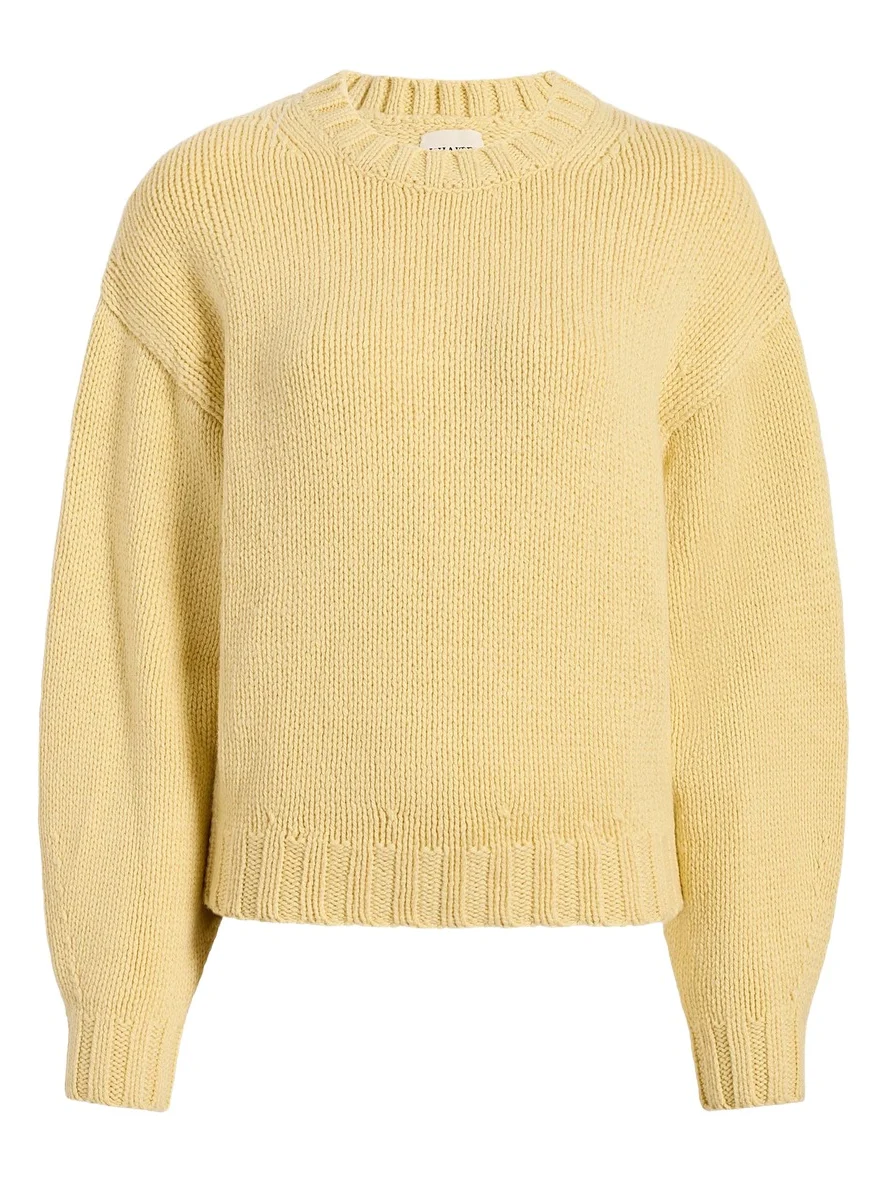 Gemma Sweater In Light Yellow Gemma Sweater In Light Yellow