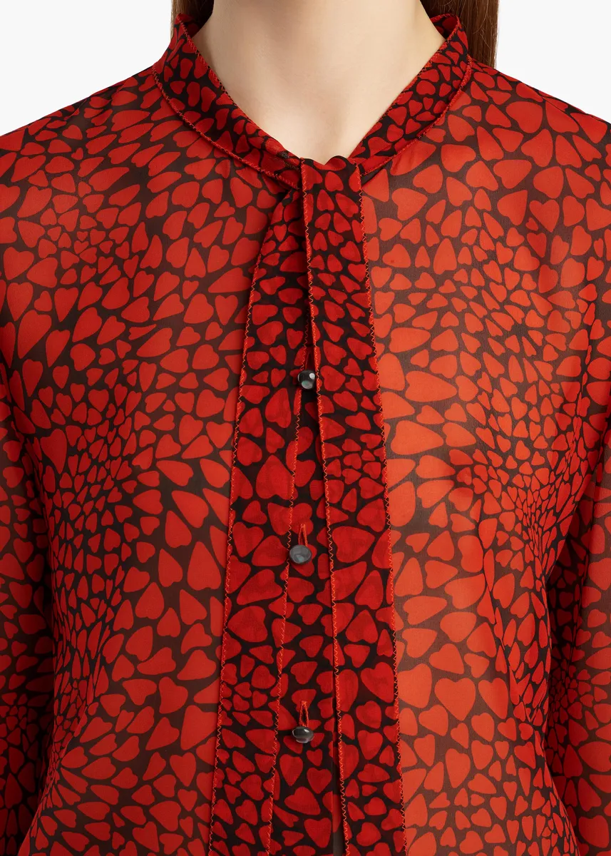 Khaite Dolly Top In Black And Red | Thumbnail 5 Khaite Dolly Top In Black And Red | Thumbnail 5