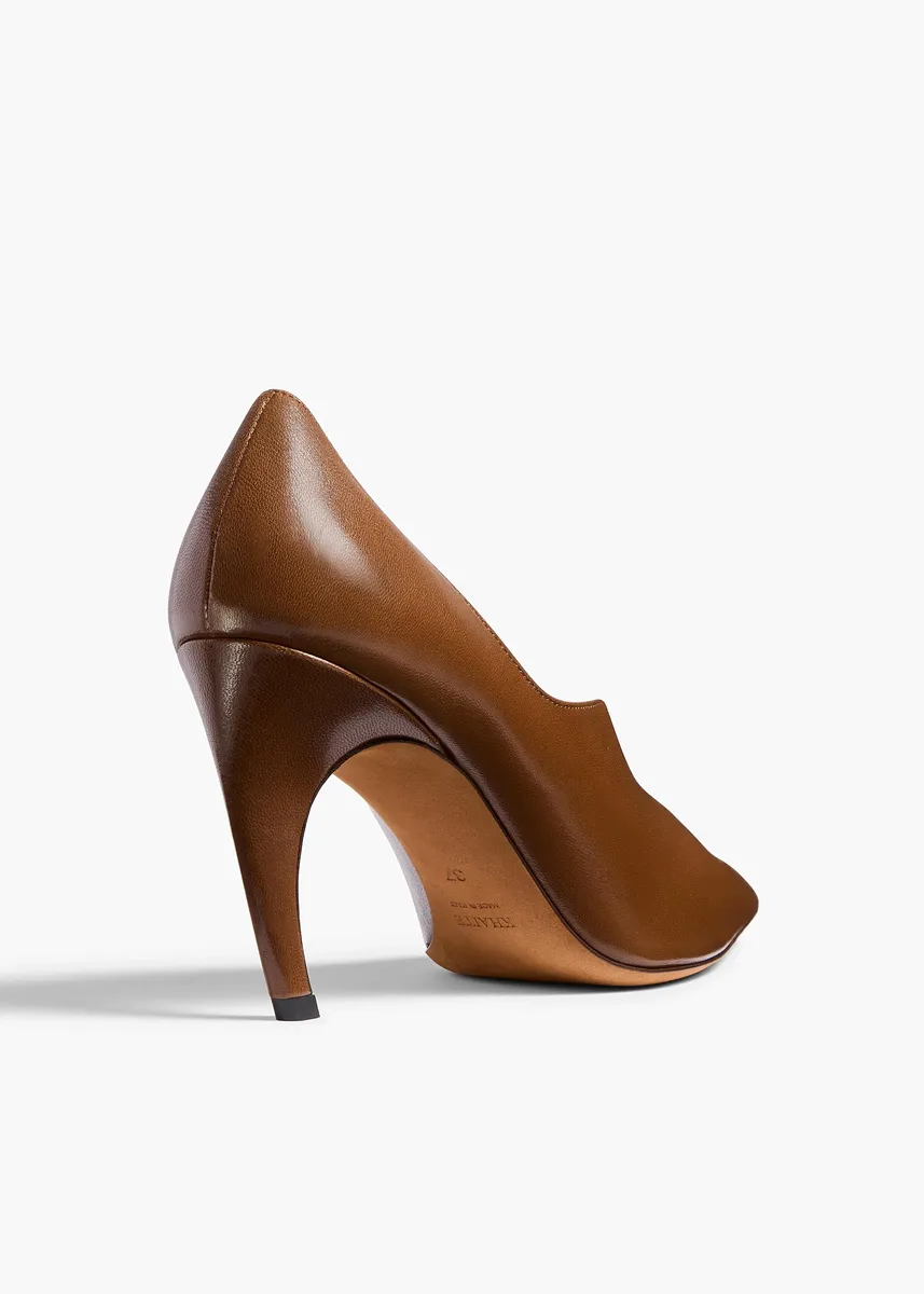 Khaite Vivien Pump In Cigar | Thumbnail 4 Khaite Vivien Pump In Cigar | Thumbnail 4