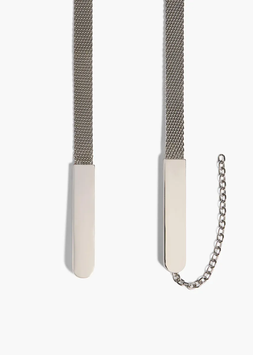 Khaite Tino Snake Chain Belt In Silver | Thumbnail 2 Khaite Tino Snake Chain Belt In Silver | Thumbnail 2