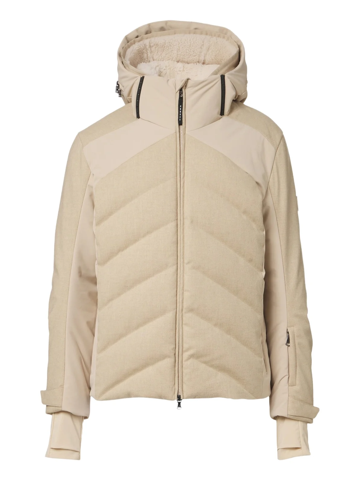 Bogner Flann flannel down ski jacket
