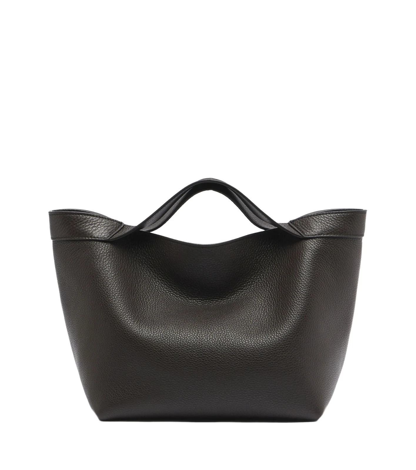 Kit Small leather top-handle bag