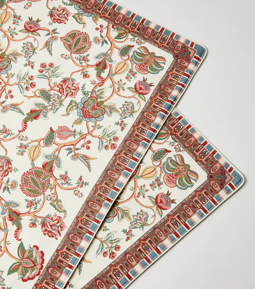 Etro Fleur printed cotton placemats and napkins set | Thumbnail 4 Etro Fleur printed cotton placemats and napkins set | Thumbnail 4