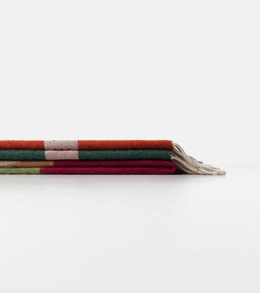 Etro Fringe-trimmed wool jacquard throw | Thumbnail 5 Etro Fringe-trimmed wool jacquard throw | Thumbnail 5