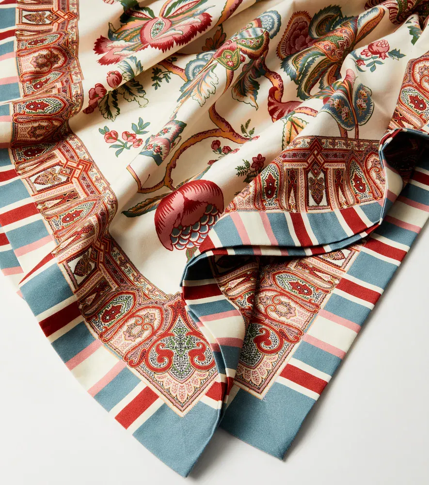 Etro Fleur printed cotton tablecloth and napkins set | Thumbnail 6 Etro Fleur printed cotton tablecloth and napkins set | Thumbnail 6