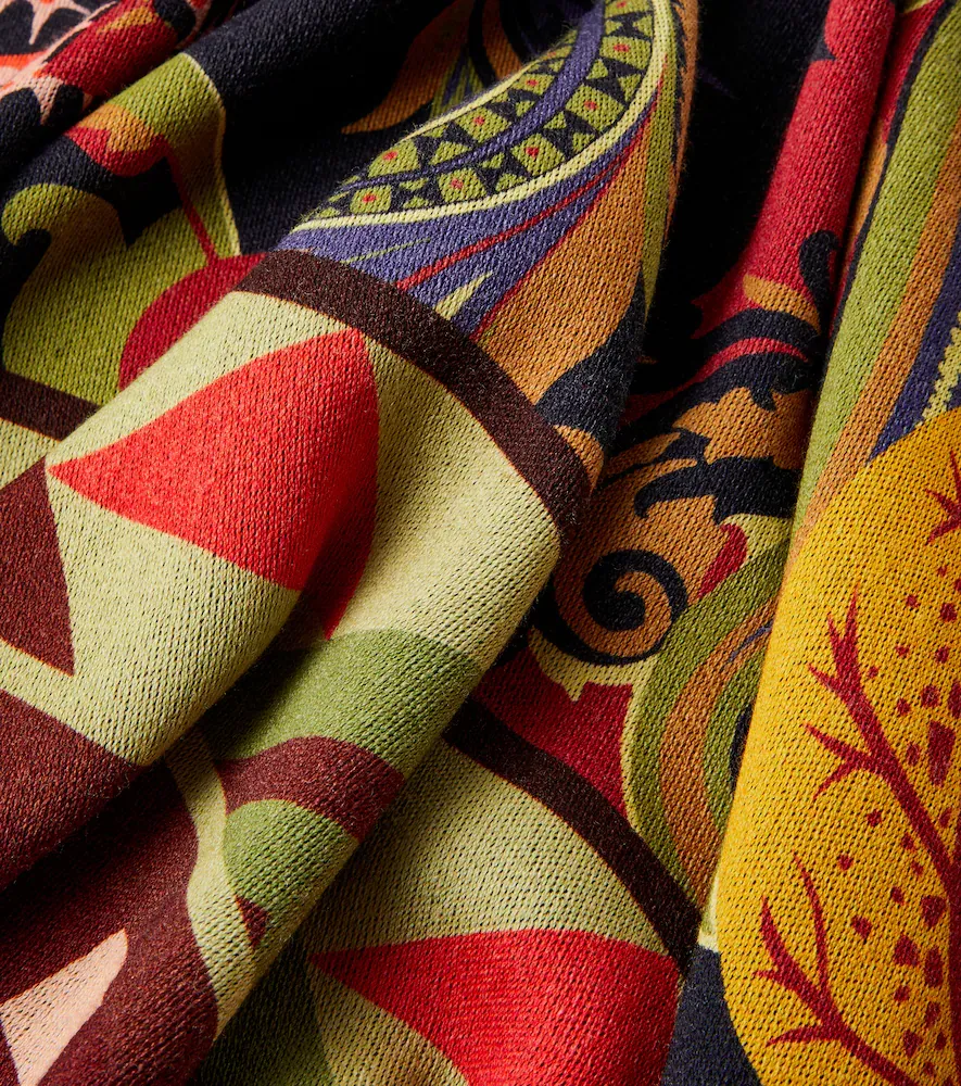 Etro Wool jacquard throw | Thumbnail 2