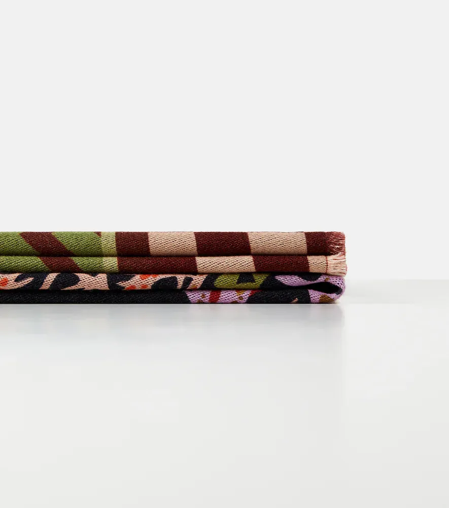 Etro Wool jacquard throw | Thumbnail 4