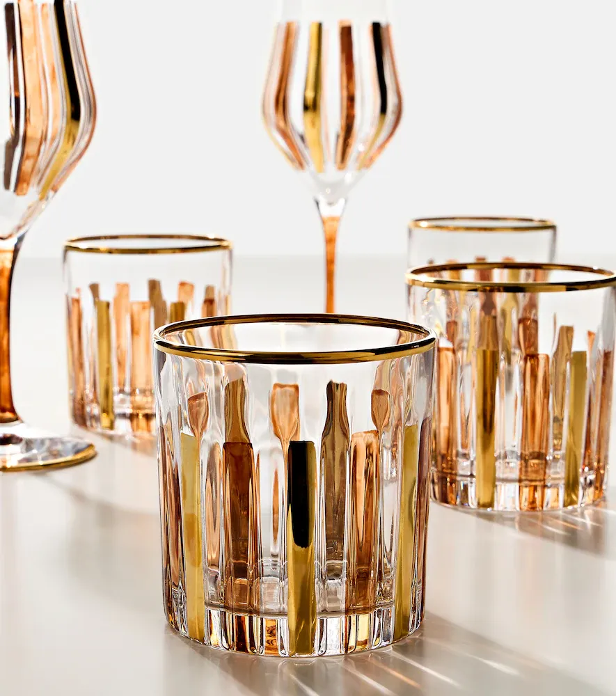 LES OTTOMANS Set of 4 glass water tumblers | Thumbnail 3 LES OTTOMANS Set of 4 glass water tumblers | Thumbnail 3