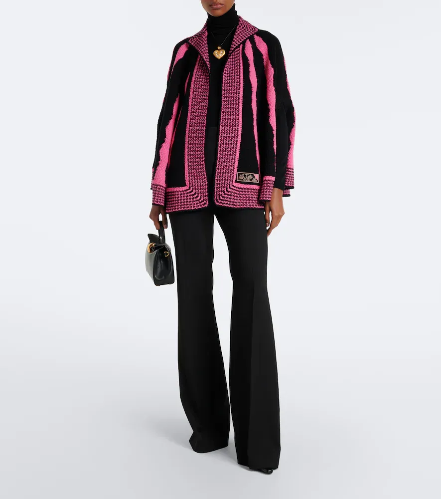 PUCCI Fiamme wool cape | Thumbnail 2 PUCCI Fiamme wool cape | Thumbnail 2
