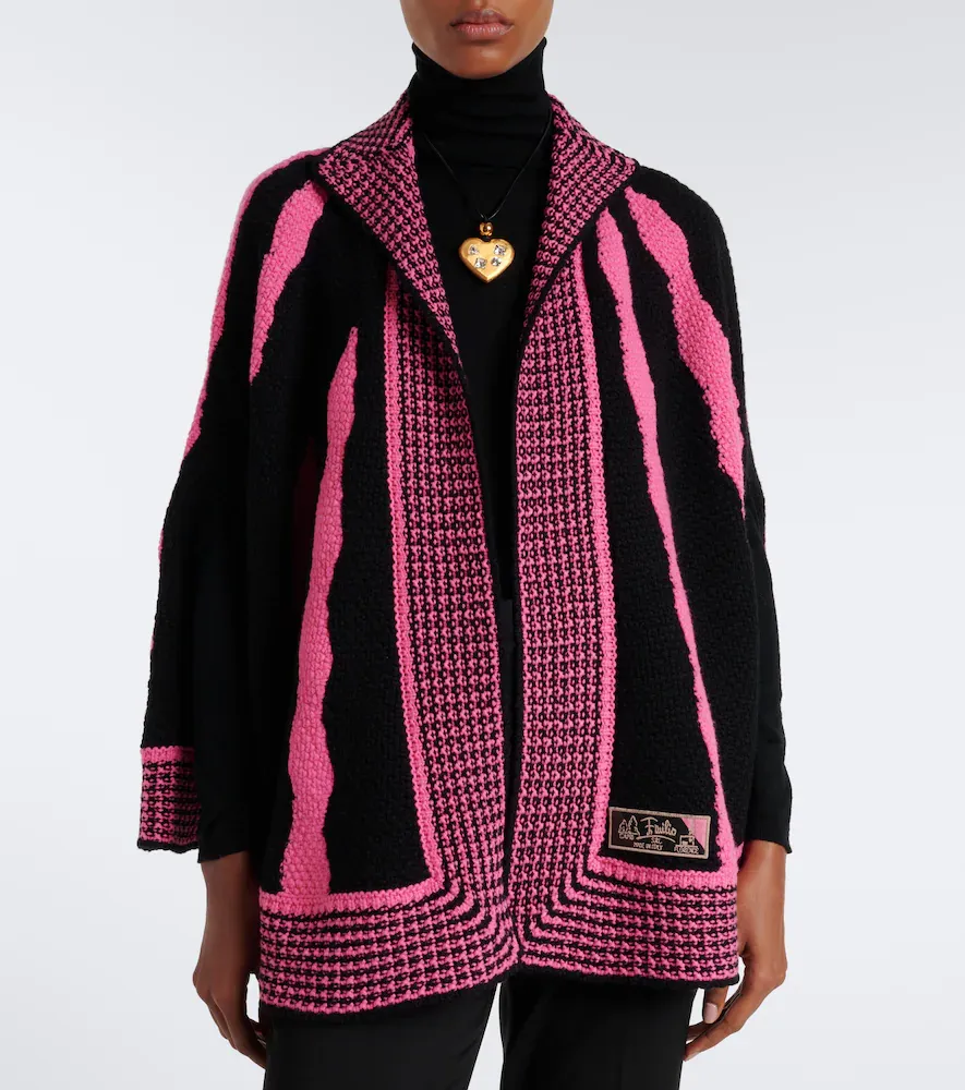 PUCCI Fiamme wool cape | Thumbnail 6 PUCCI Fiamme wool cape | Thumbnail 6