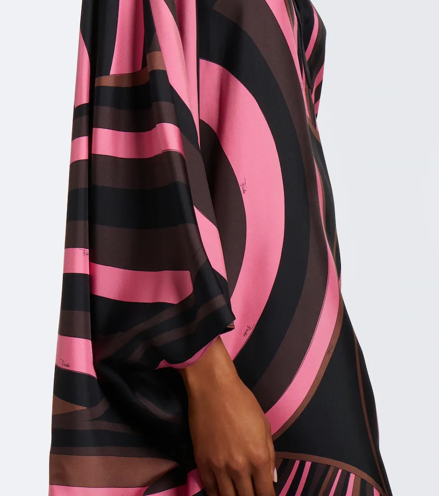 PUCCI Iride silk twill kaftan | Thumbnail 2