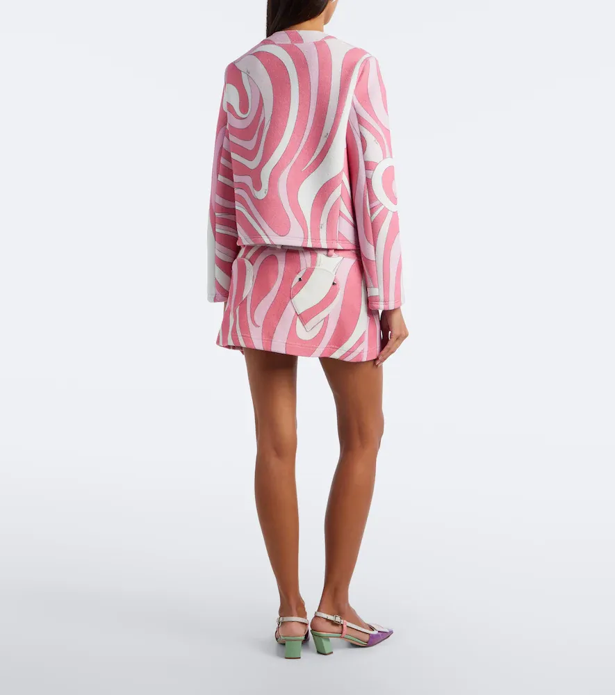PUCCI Marmo cotton-blend terry miniskirt | Thumbnail 3 PUCCI Marmo cotton-blend terry miniskirt | Thumbnail 3