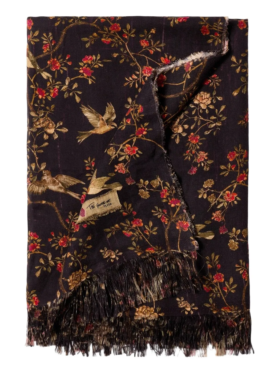 The House of Lyria Sollievo floral linen and cotton tablecloth