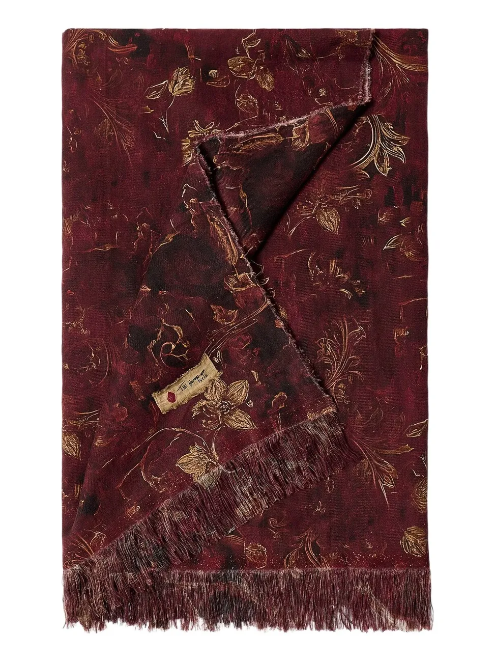 The House of Lyria Tormento floral linen and cotton tablecloth