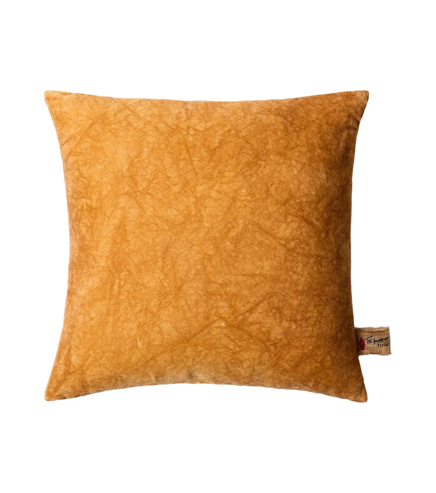 The House of Lyria Clusia cotton and linen velvet cushion
