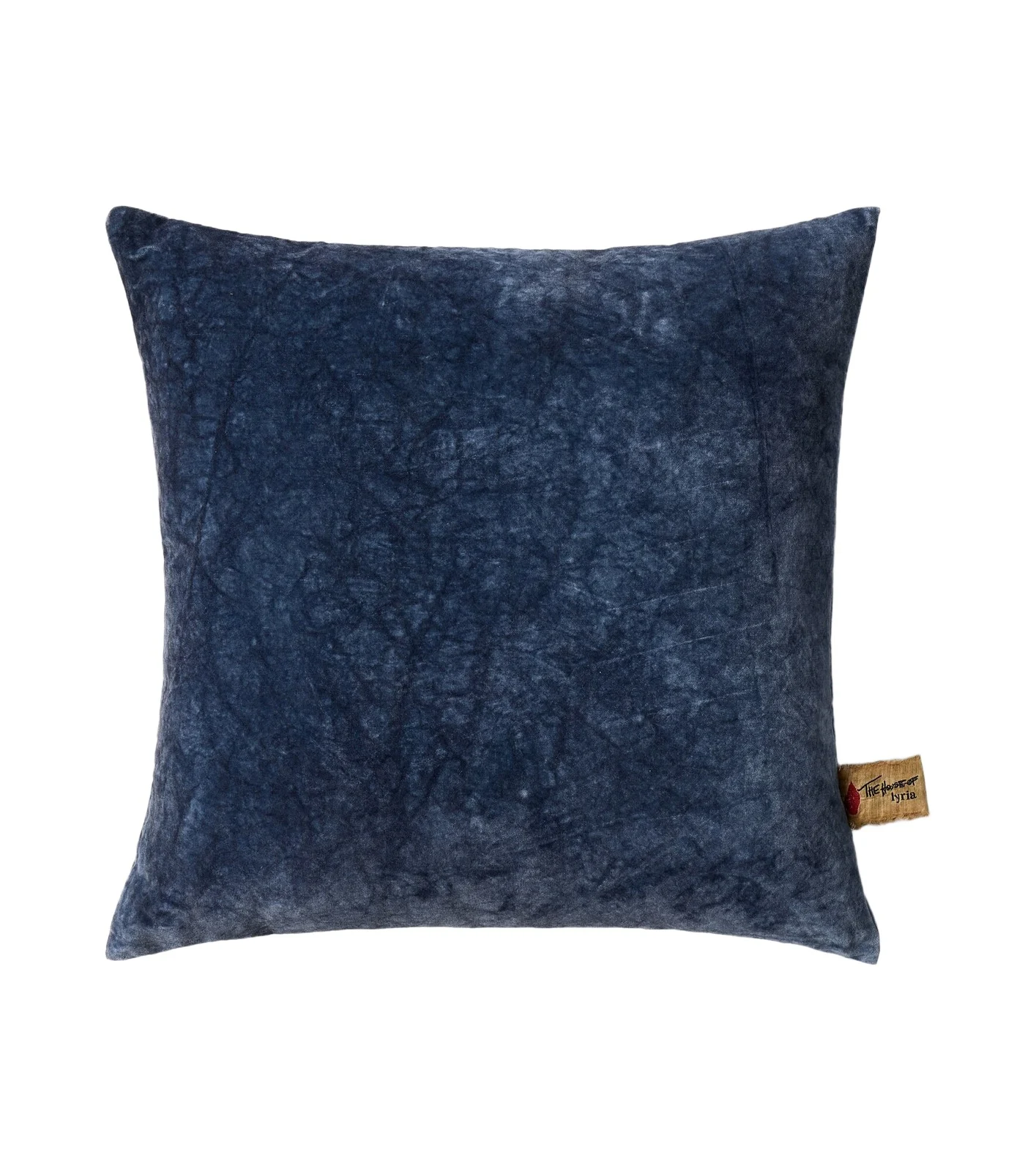 The House of Lyria Clusia cotton and linen velvet cushion