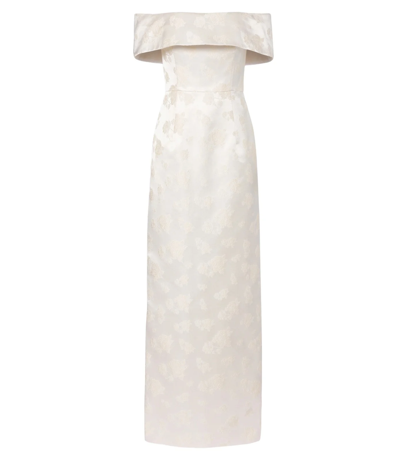 Markarian Bridal Clover brocade bustier gown