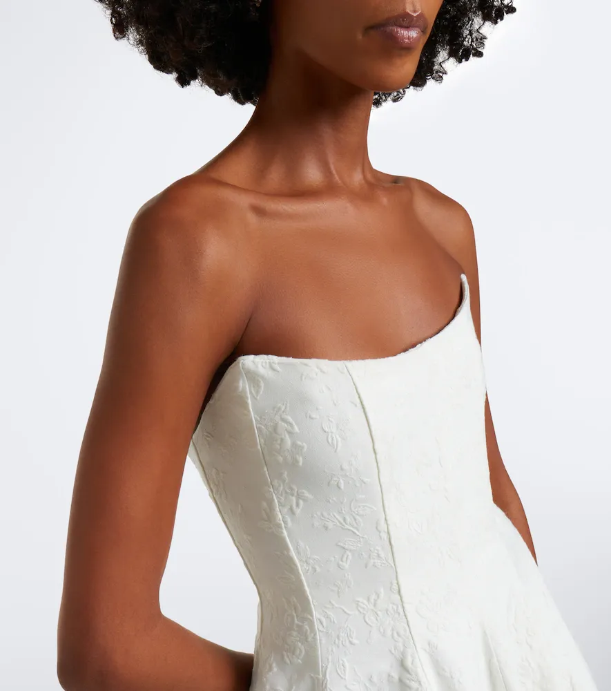 Markarian Bridal Laila jacquard bustier gown | Thumbnail 2 Markarian Bridal Laila jacquard bustier gown | Thumbnail 2