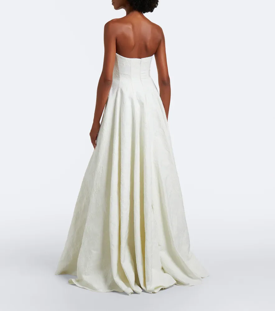 Markarian Bridal Laila jacquard bustier gown | Thumbnail 3 Markarian Bridal Laila jacquard bustier gown | Thumbnail 3