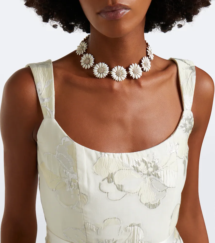 Markarian Bridal Robin belted jacquard gown | Thumbnail 2 Markarian Bridal Robin belted jacquard gown | Thumbnail 2