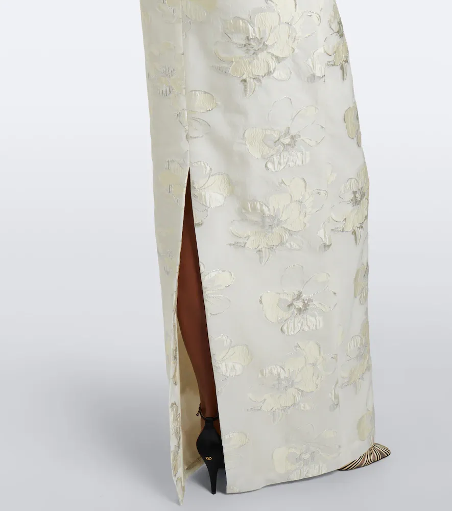 Markarian Bridal Robin belted jacquard gown | Thumbnail 4 Markarian Bridal Robin belted jacquard gown | Thumbnail 4