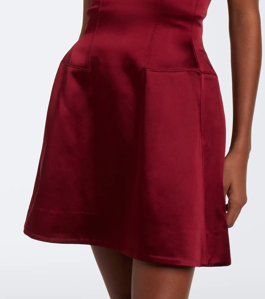 SHUSHU/TONG Off-shoulder cotton-blend minidress | Thumbnail 2 SHUSHU/TONG Off-shoulder cotton-blend minidress | Thumbnail 2