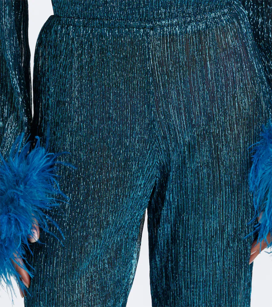 Cala de la Cruz Dries lamé wide-leg pants | Thumbnail 5 Cala de la Cruz Dries lamé wide-leg pants | Thumbnail 5
