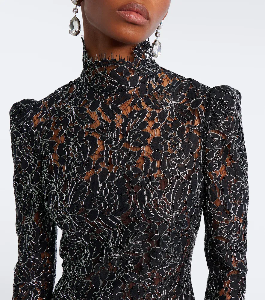 DE LA VALI Agartha guipure lace minidress | Thumbnail 3 DE LA VALI Agartha guipure lace minidress | Thumbnail 3