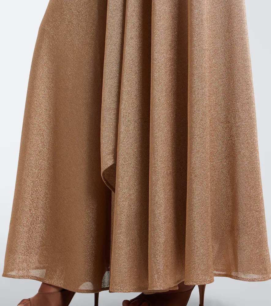 Christopher Esber Embellished gathered jersey lamé gown | Thumbnail 2 Christopher Esber Embellished gathered jersey lamé gown | Thumbnail 2