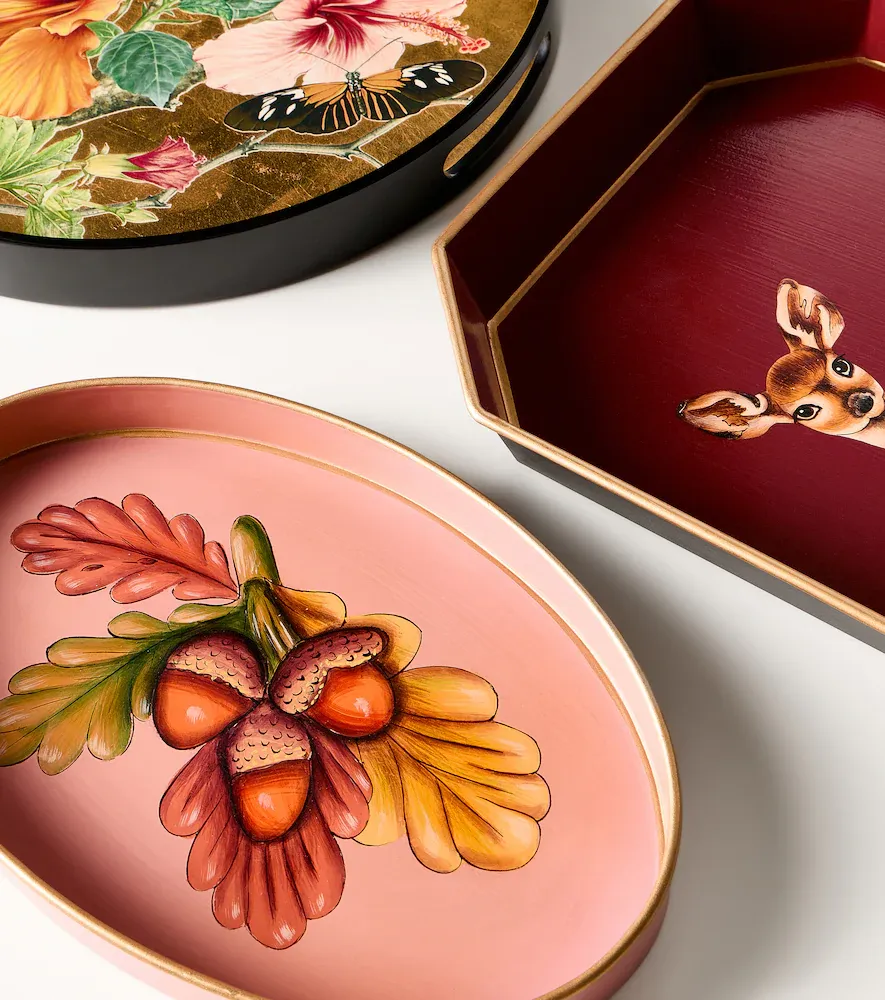 LES OTTOMANS Flora iron tray | Thumbnail 3 LES OTTOMANS Flora iron tray | Thumbnail 3