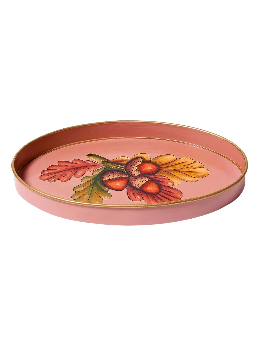 LES OTTOMANS Flora iron tray