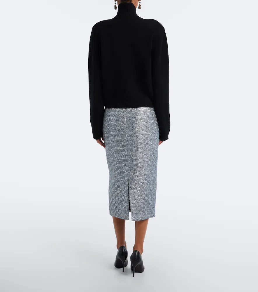 Emilia Wickstead Lorelei tweed pencil skirt | Thumbnail 2 Emilia Wickstead Lorelei tweed pencil skirt | Thumbnail 2