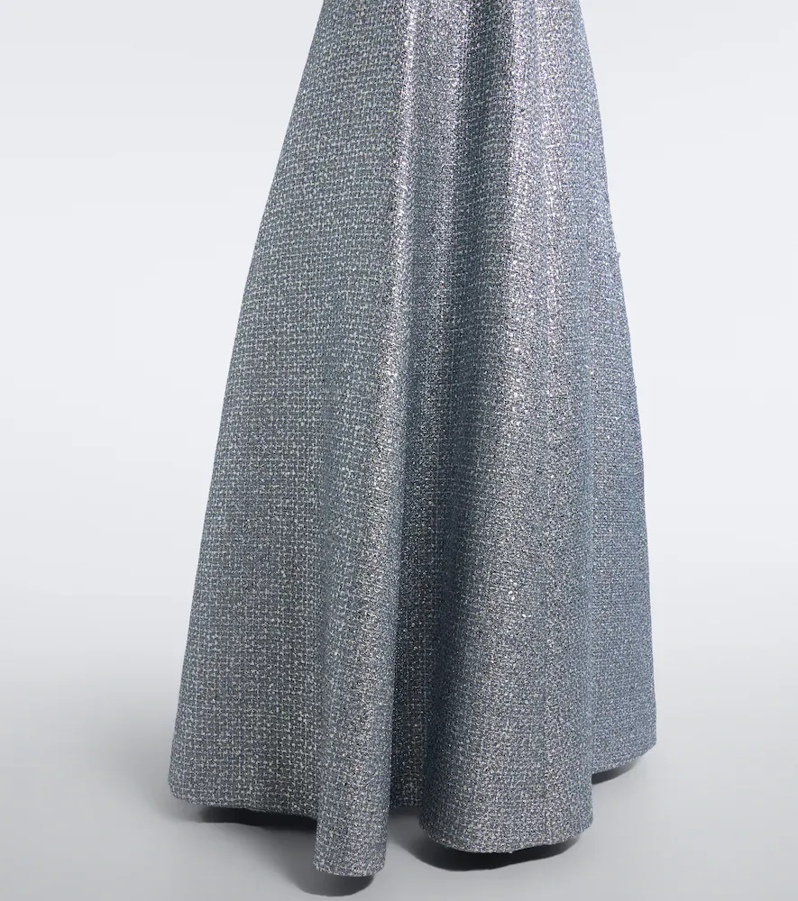 Emilia Wickstead Nodin tweed gown | Thumbnail 2