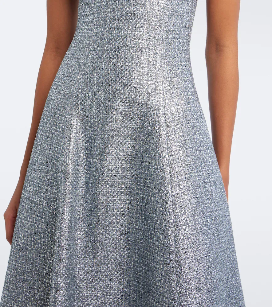 Emilia Wickstead Nodin tweed gown | Thumbnail 5
