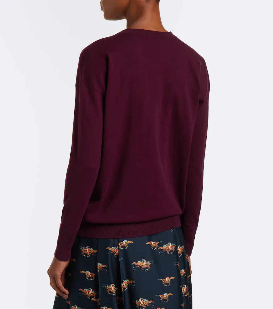 Gabriela Hearst Linna cashmere and wool sweater | Thumbnail 2