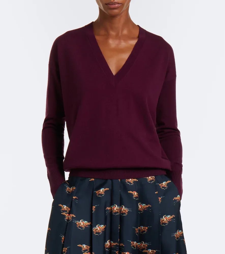 Gabriela Hearst Linna cashmere and wool sweater | Thumbnail 3