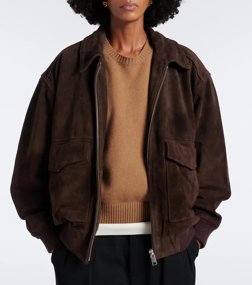 Citizens of Humanity Vivienne suede blouson jacket | Thumbnail 5 Citizens of Humanity Vivienne suede blouson jacket | Thumbnail 5