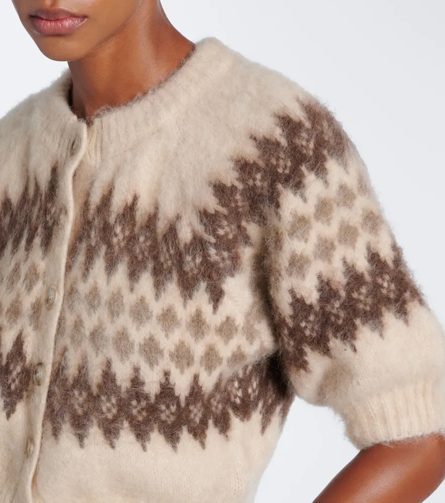 Citizens of Humanity Molly Fair Isle cardigan | Thumbnail 4 Citizens of Humanity Molly Fair Isle cardigan | Thumbnail 4