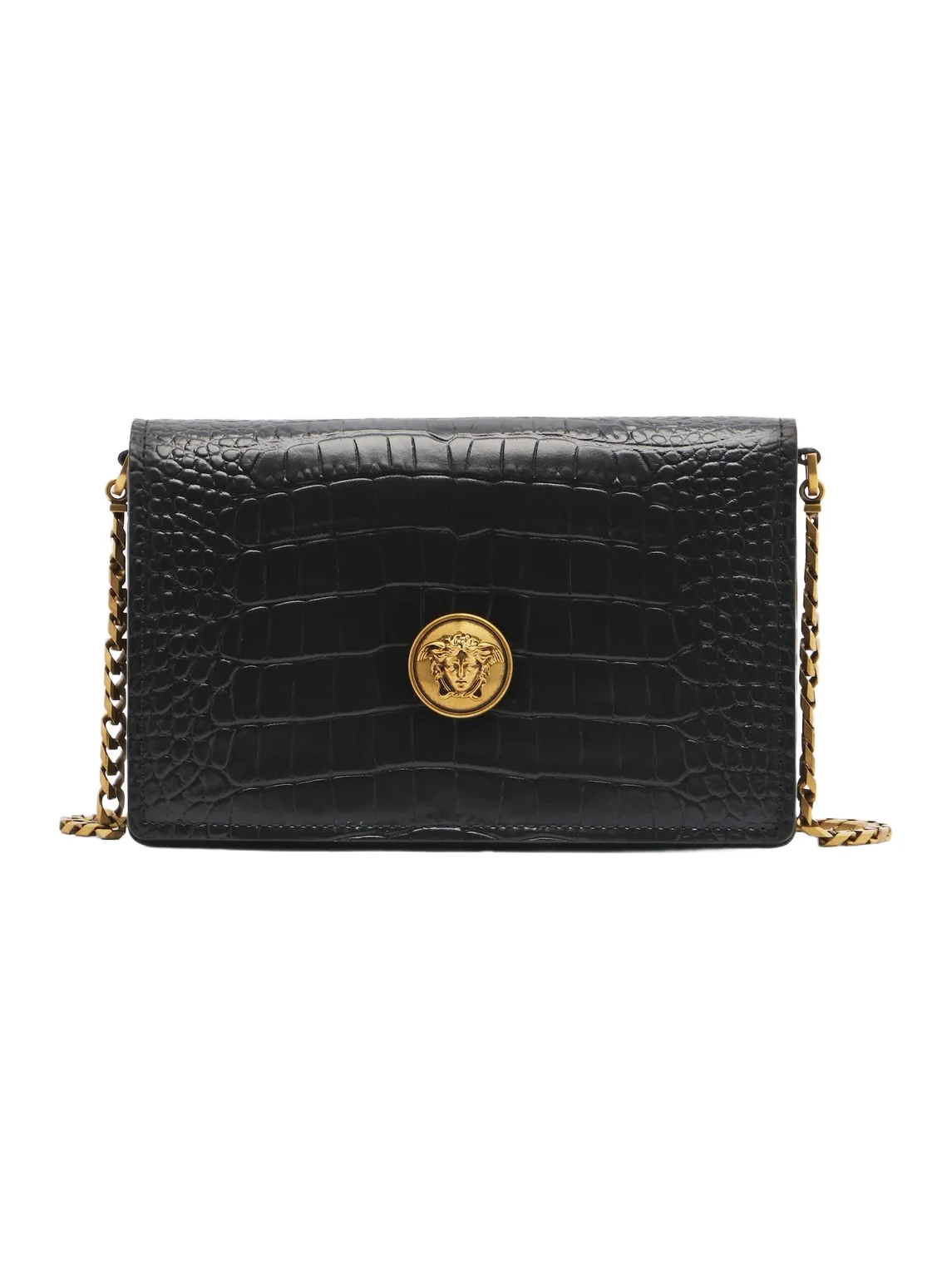 Emblème Mini leather crossbody bag Emblème Mini leather crossbody bag