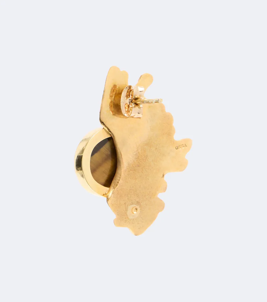 YSSO Crescent Sun 24kt gold-plated earrings | Thumbnail 2 YSSO Crescent Sun 24kt gold-plated earrings | Thumbnail 2