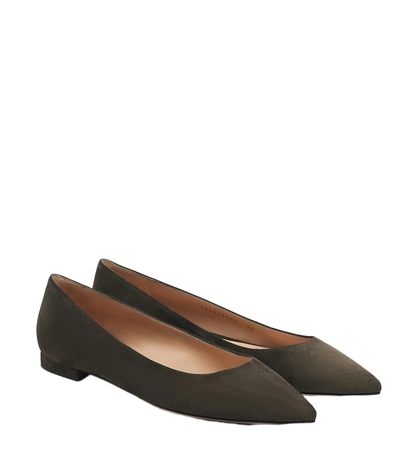 Gianvito Rossi Gianvito suede ballet flats