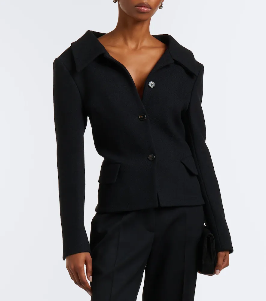Dorothee Schumacher Modern Structure tweed blazer | Thumbnail 4 Dorothee Schumacher Modern Structure tweed blazer | Thumbnail 4