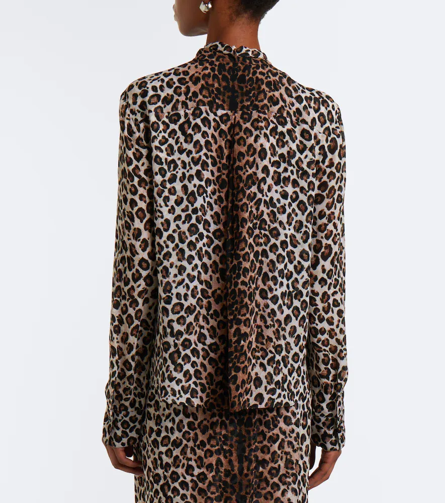 Dorothee Schumacher Wild At Heart georgette blouse | Thumbnail 5 Dorothee Schumacher Wild At Heart georgette blouse | Thumbnail 5